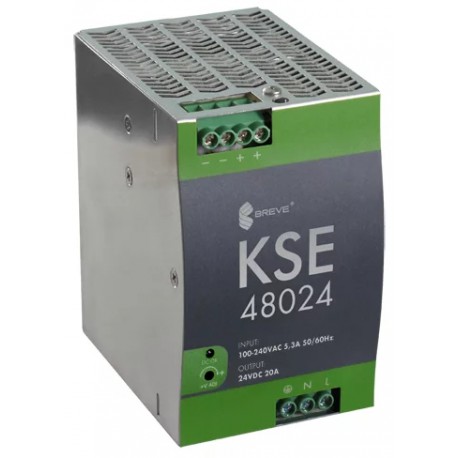 KSE 48024M 230/ 24VDC 20A 480W zasilacz impulsowy Breve