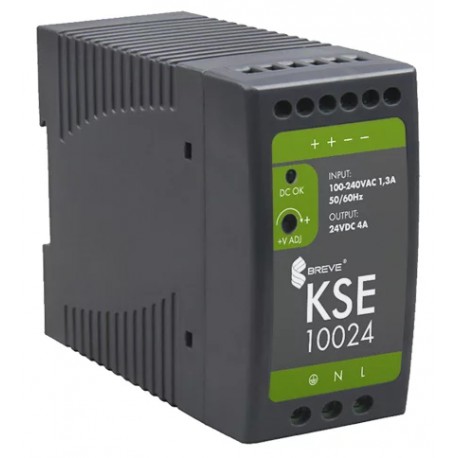 KSE 10024P 230/ 24V DC 4A 96W zasilacz impulsowy Breve