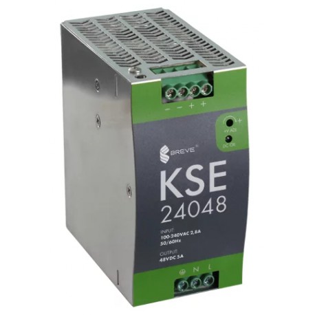 KSE 24048M 230/ 48VDC 5A 240W zasilacz impulsowy Breve