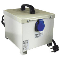 PFN4201/2801 - 230/230V separacyjny transformator do elektronarzędzi, przenośny, obudowany, Breve