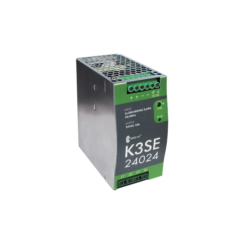 K3SE 24024 3x400/ 24VDC 10A 248W Trójfazowy zasilacz impulsowy Breve