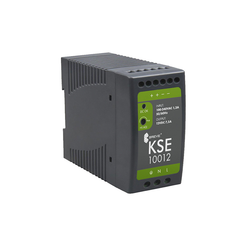 KSE 10012P 230/ 12V DC 7,5A 90W zasilacz impulsowy Breve