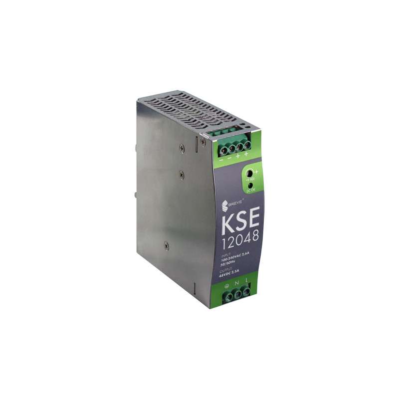 KSE 12048M 230/ 48V DC 2,5A 120W zasilacz impulsowy Breve