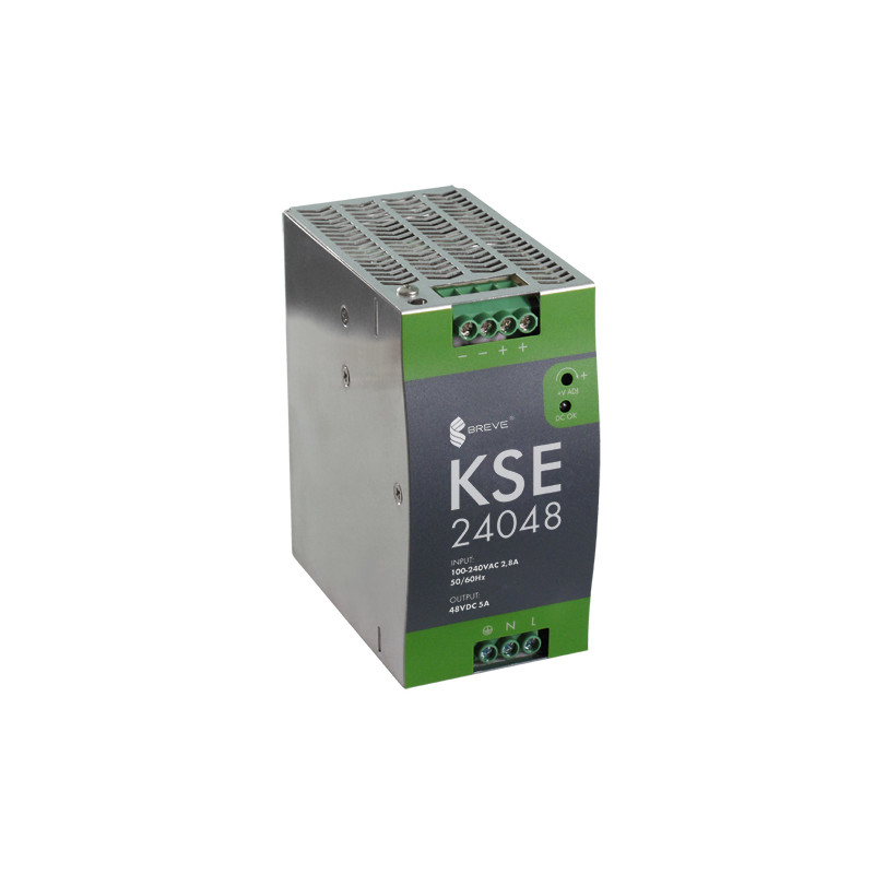 KSE 24048M 230/ 48VDC 5A 240W zasilacz impulsowy Breve